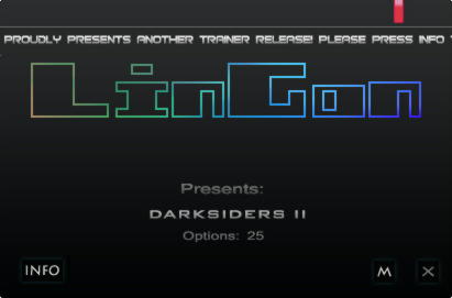 Darksiders 2 Trainer +25 v1.5 {LinGon}