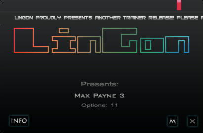 Max Payne 3 Trainer +11 v1.0.0.82 {LinGon}
