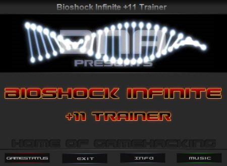 BioShock Infinite Trainer +11 v1.1.21.7860 {HoG}