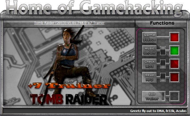 rise of the tomb raider trainer v1.0 build 813.4