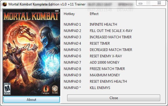 Mortal Kombat Komplete Edition Update v1.07