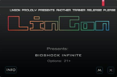 BioShock Infinite Trainer +21 v1.4 {LinGon}