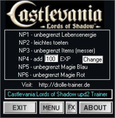 Castlevania: Lords of Shadow Trainer +6 Up2 {dR.oLLe}