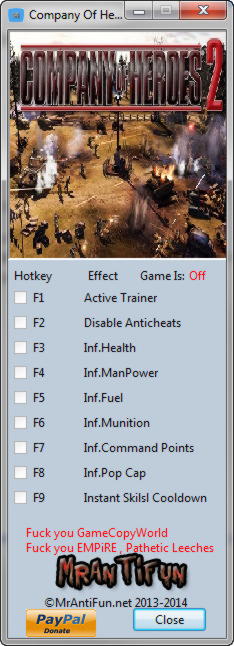 company of heroes 2 cheat commands mod