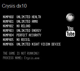 Crysis Trainer +7 Latest Steam: DX10 {LIRW  GHL}