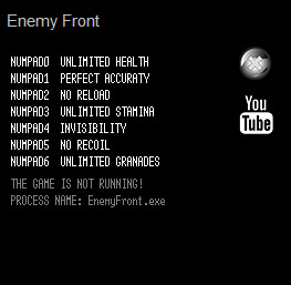 enemy front pc game cheats