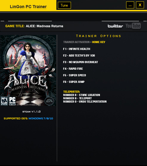 alice madness returns pc cheat edit teeth in config file