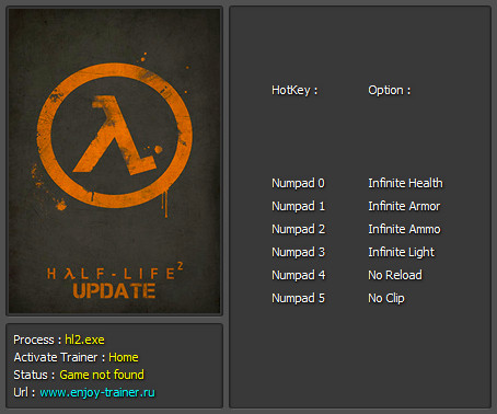 ages half life 2 trainer