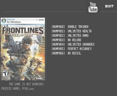 frontlines cheats download