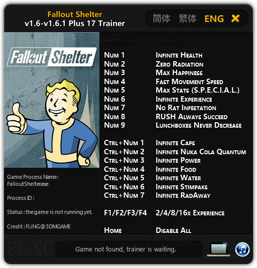 fallout shelter explorer stats