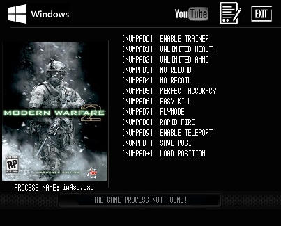 Call of Duty: Modern Warfare 2 Cheats & Trainers for PC