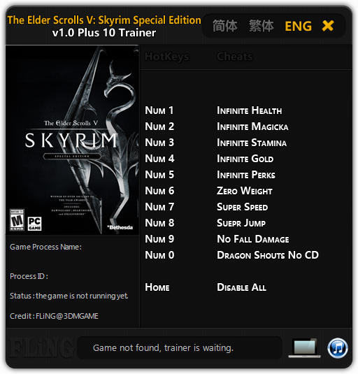 The Elder Scrolls V: Skyrim Special Edition download the last version for mac