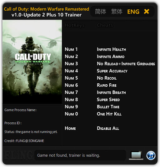 cod4 modern warfare cheats pc