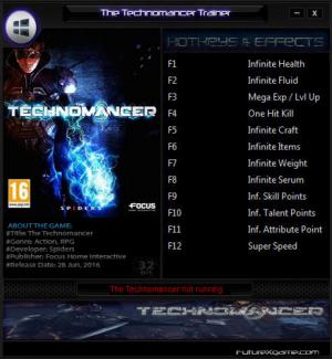 The Technomancer Trainer for PC game version Update 30.06.2016