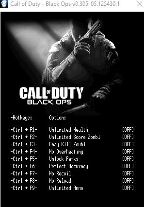 Call of Duty: Black Ops Cheats & Trainers for PC