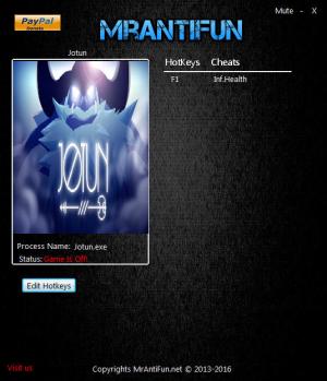Jotun Trainer for PC game version