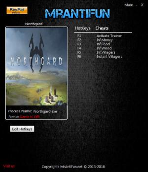 Northgard Trainer for PC game version 0.1.3954