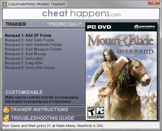 mount and blade warband free unblocked