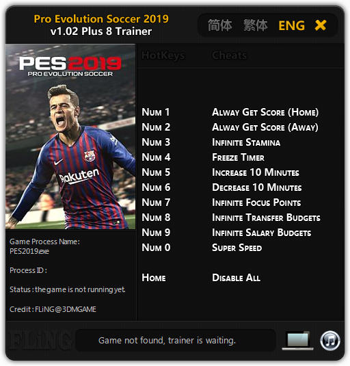 Download Pro Evolution Soccer 2019 for PC Full Version