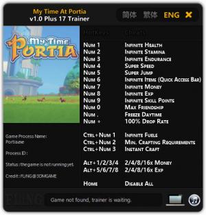 My Time at Portia Trainer for PC game version Updated 2019.01.15