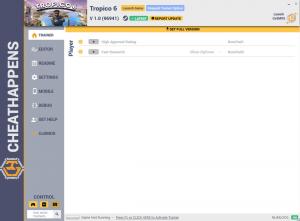 Tropico 6 Trainer for PC game version v1.0