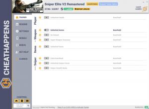 Sniper Elite V2 Remastered Trainer for PC game version v2746 / 33297