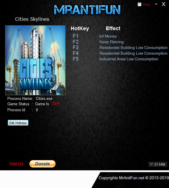 unlimited money cheat city skylines