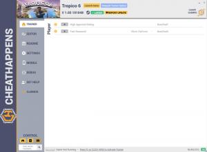 Tropico 6 Trainer for PC game version  v1.05 101048