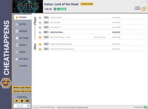 Iratus: Lord of the Dead Trainer for PC game version v156.05