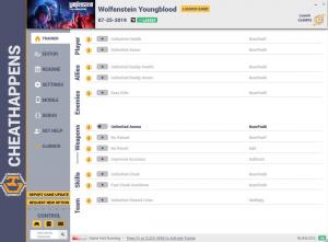 Wolfenstein: Youngblood Trainer for PC game version v1.0 Bethesda