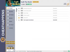 Craft the World Trainer for PC game version v1.6.004