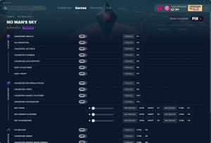 No Man's Sky Trainer for PC game version v02.09.2019