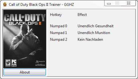 Call of Duty: Black Ops 2 Trainer +3 v1.0 {Chris GGHZ}