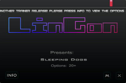 Sleeping Dogs Trainer +15 v1.8.432268 {LinGon}