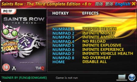 saints row 4 health cheat