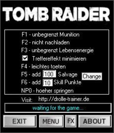 Tomb Raider Trainer +7 v1.0.718.4 {dR.oLLe}
