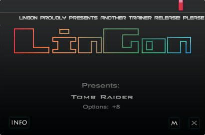 Tomb Raider Trainer +8 v1.0.718.4 {LinGon}