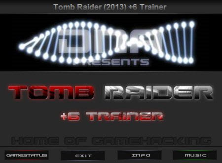 Tomb Raider Trainer +6 v1.00.722.3 {HoG}