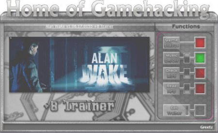 Alan Wake Trainer +8 v1.06.17.0155 {HoG}