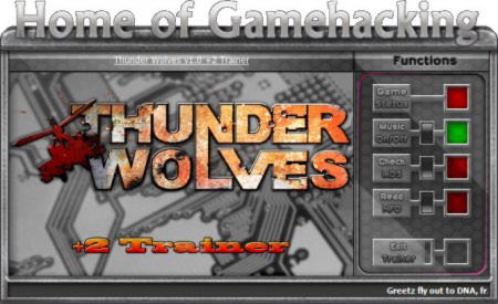 Thunder Wolves Trainer +2 v1.0 {HoG}