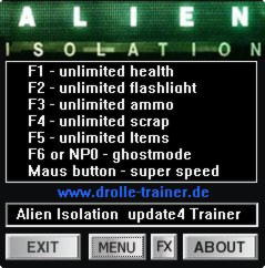Alien: Isolation Trainer +7 v1.4 {dR.oLLe}