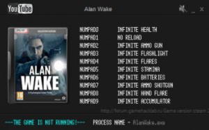 Alan Wake Trainer +10 Latest Steam {LIRW GHL}