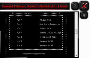 Fortælle bede pakke Command & Conquer: Red Alert 3 Trainer +7 v1.12 HoG - download cheats, codes,  trainers
