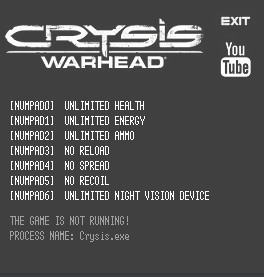 Crysis Warhead Trainer +7 Latest Steam {LIRW GHL}
