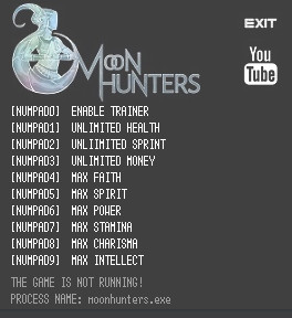 Moon Hunters Trainer +9 v1.0.1999 {LIRW GHL}