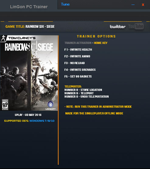 rainbow 6 seige downloaded on different uplay account pc