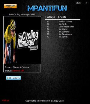 Pro Cycling Manager 2021: Trainer +5 v1.0.4.2 {CheatHappens.com