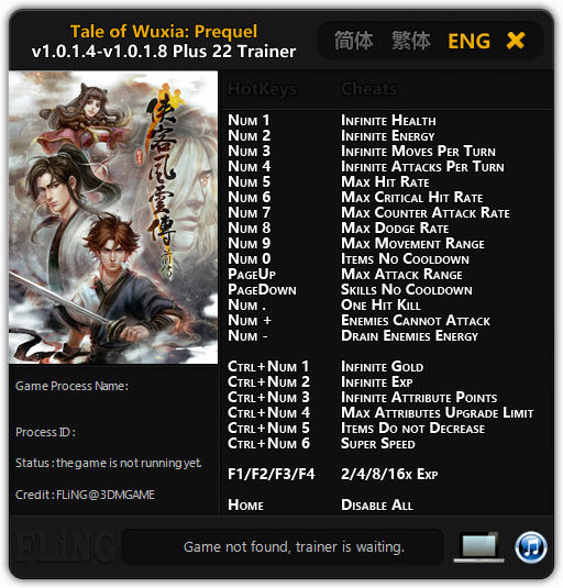 tale of wuxia cheat engine