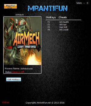 AirMech Trainer for PC game version 51506