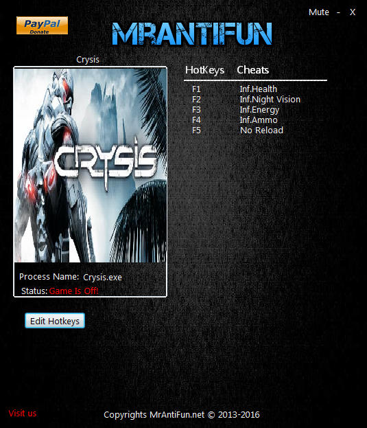 moccasin crysis 3 trainer